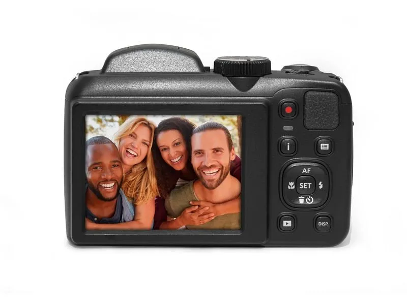 Kodak Fotokamera Pixpro Astra Zoom AZ255 – Schwarz Kodak Fotokamera Pixpro Astra Zoom AZ255 – Schwarz