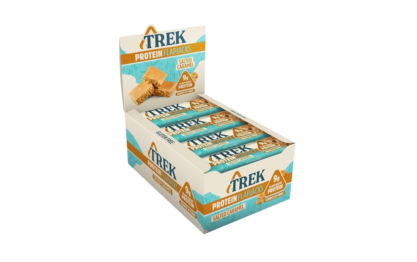 Trek Riegel Flapjack Salted Caramel, 16 x 50 g