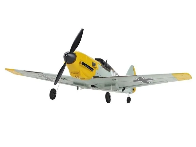 TOP-RC Warbird Mini BF-109 450 mm, Gelb, RTF TOP-RC Warbird Mini BF-109 450 mm, Gelb, RTF