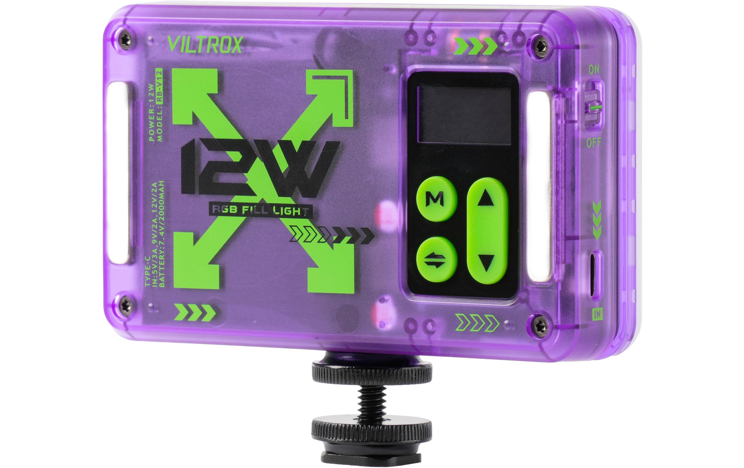 Viltrox Videoleuchte RB-V12 RGB LED Light Panel
