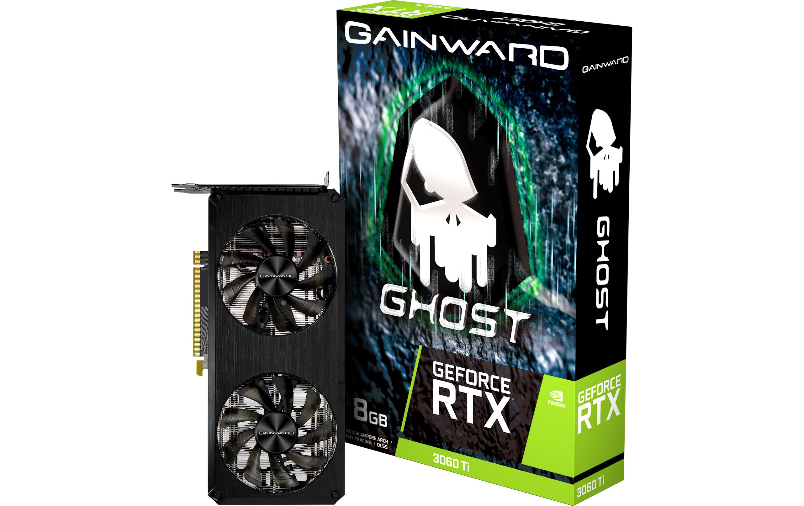 Gainward Grafikkarte GeForce RTX 3060 Ti Ghost 8 GB V1 LHR