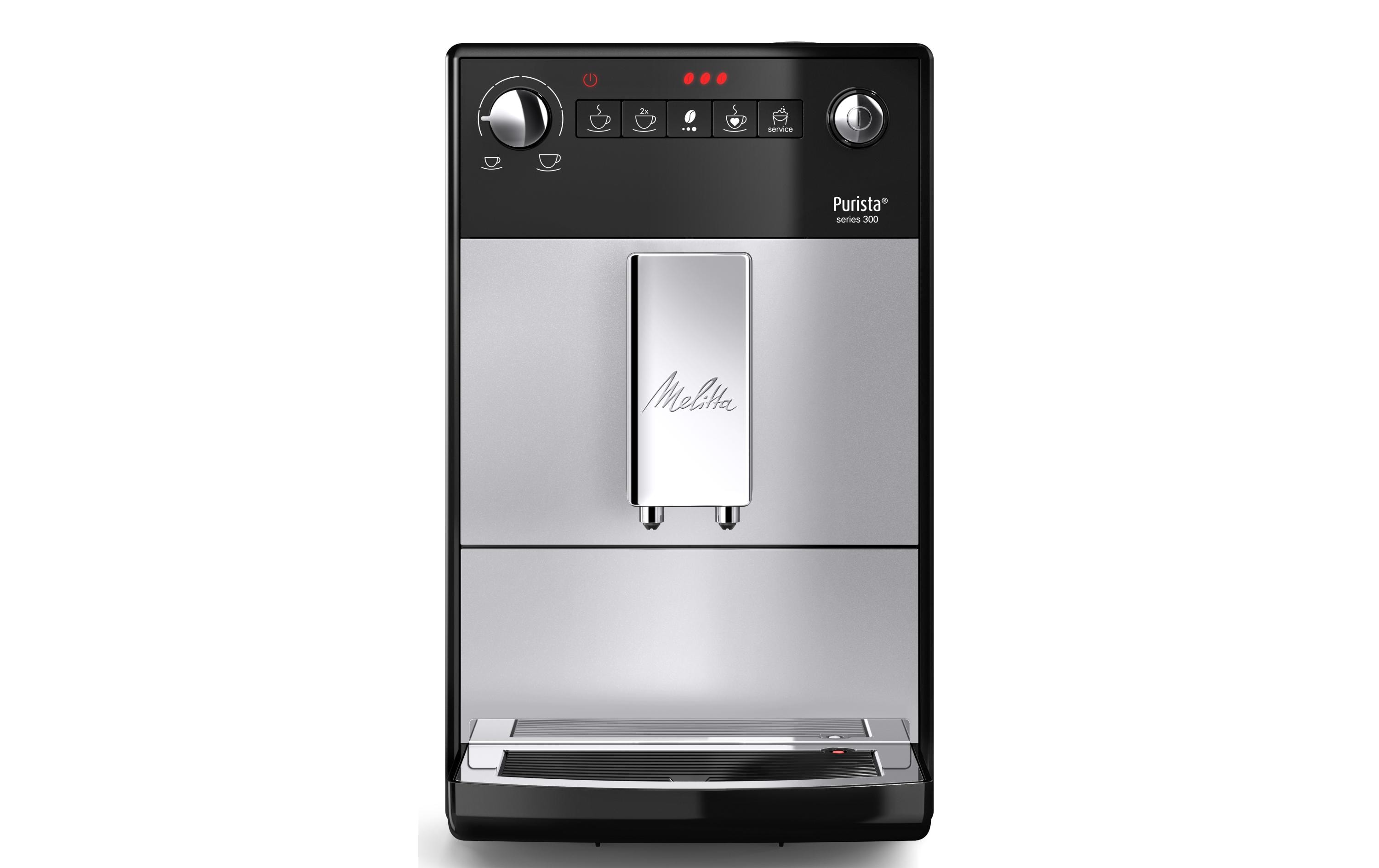 Melitta Kaffeevollautomat Purista Silber Melitta Kaffeevollautomat Purista Silber
