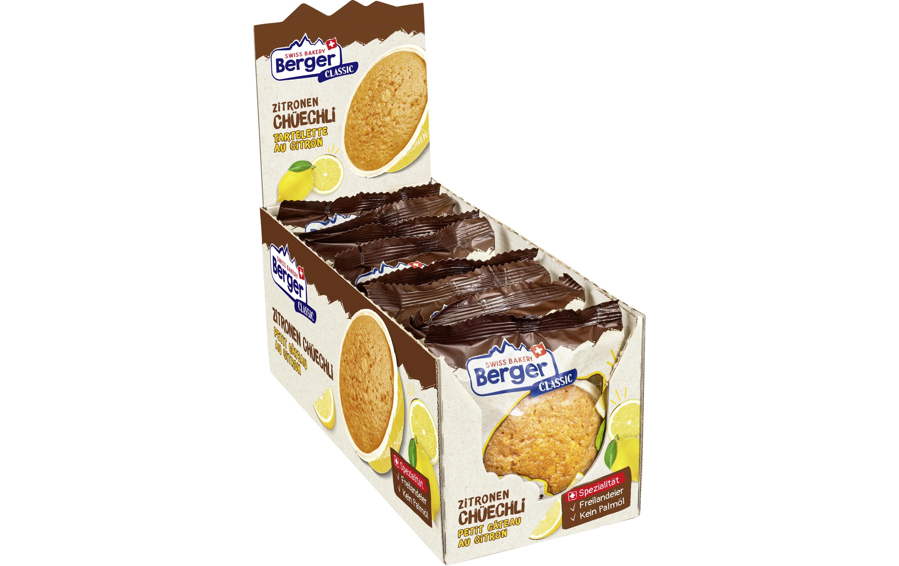 Berger Zitronen Chüechli 8 x 50 g Berger Zitronen Chüechli 8 x 50 g