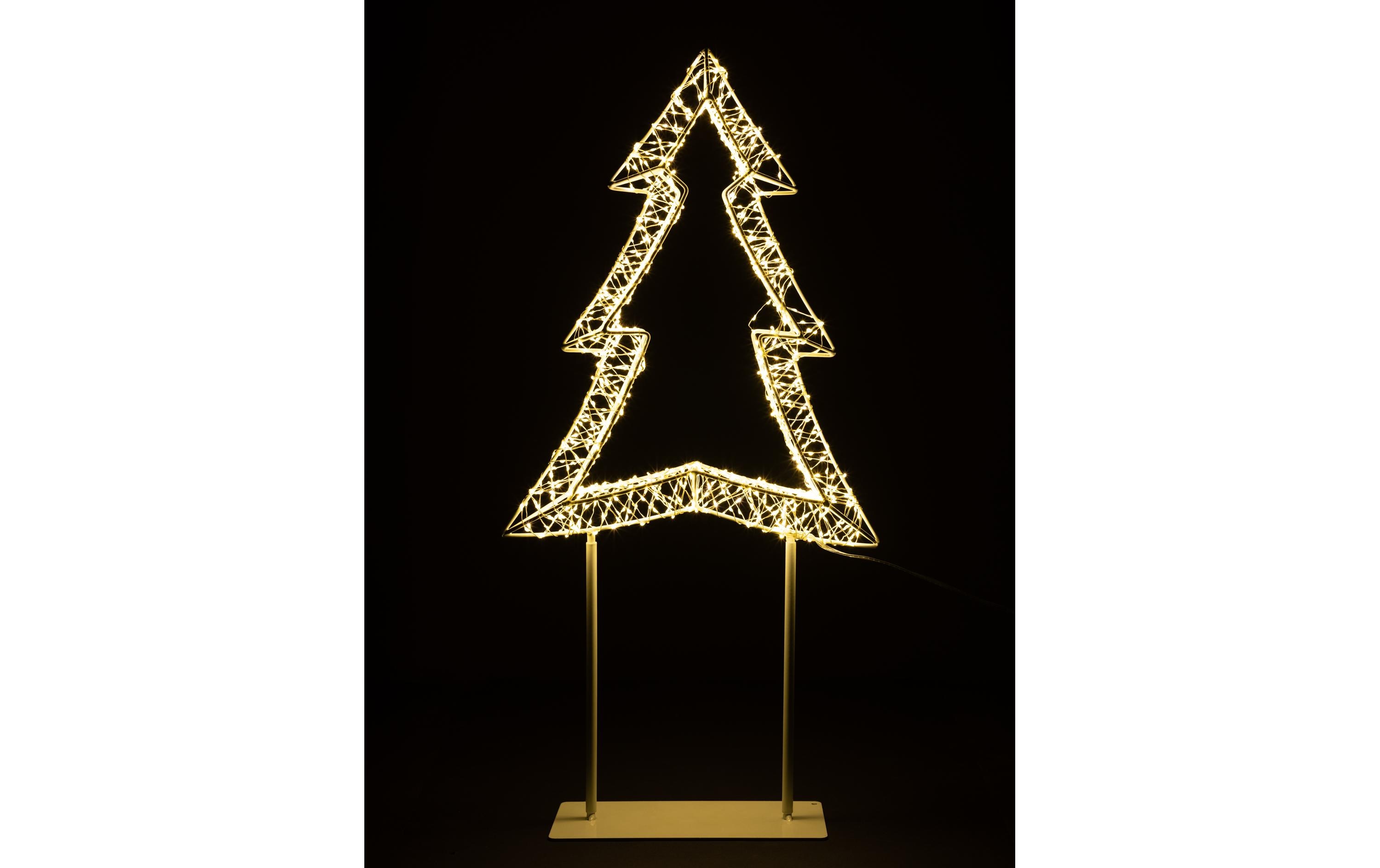 COCON LED-Tannenbaum 3D, Metall, klein
