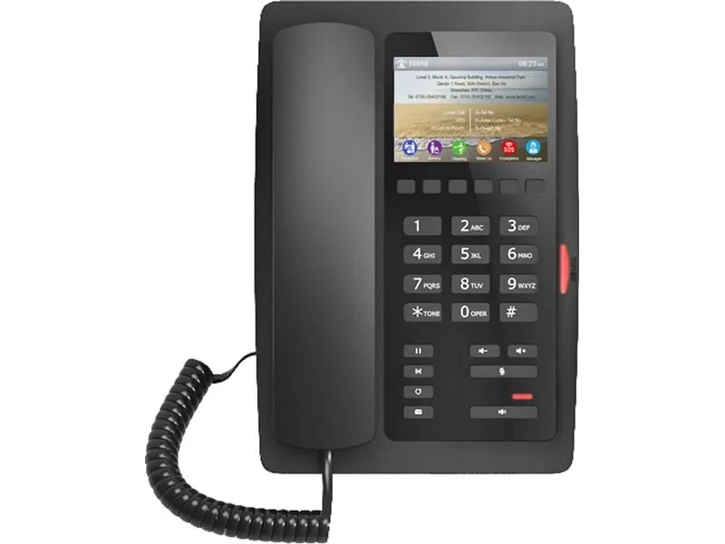 Fanvil Tischtelefon H5W Schwarz Fanvil Tischtelefon H5W Schwarz