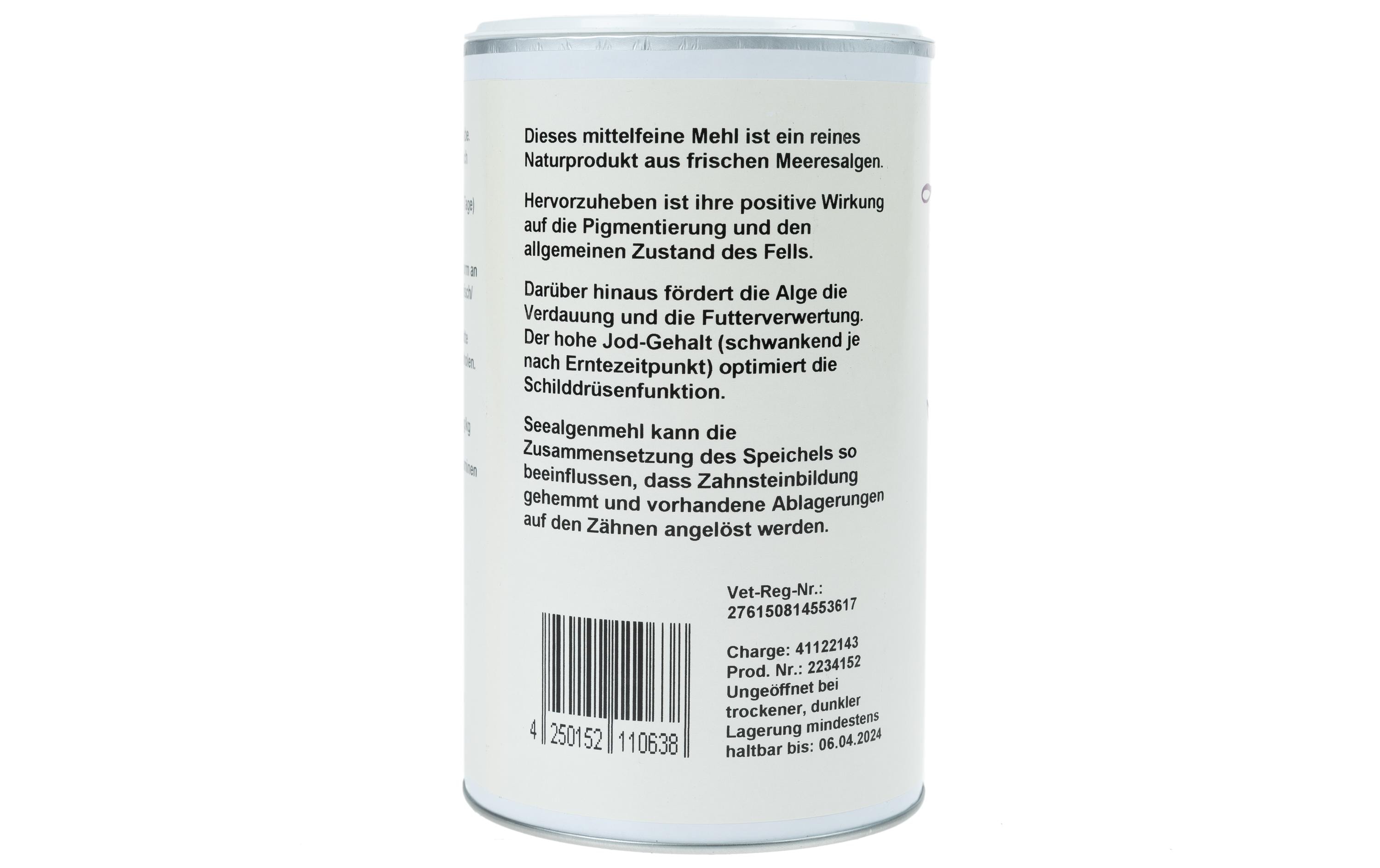 Lunderland Hunde-Nahrungsergänzung Seealgenmehl, 800 g