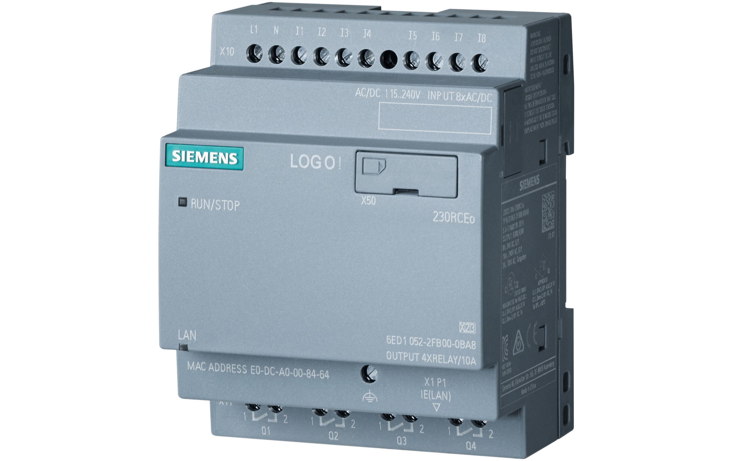 Siemens LOGO! 8.3 230RCEo Grundgerät