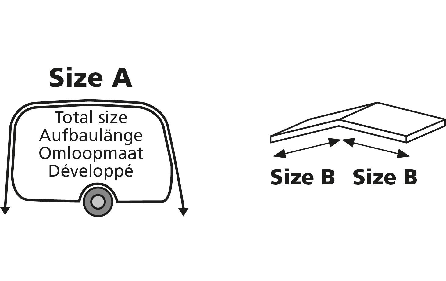 Eurotrail Sonnendach Combi, 535 cm x 240 cm