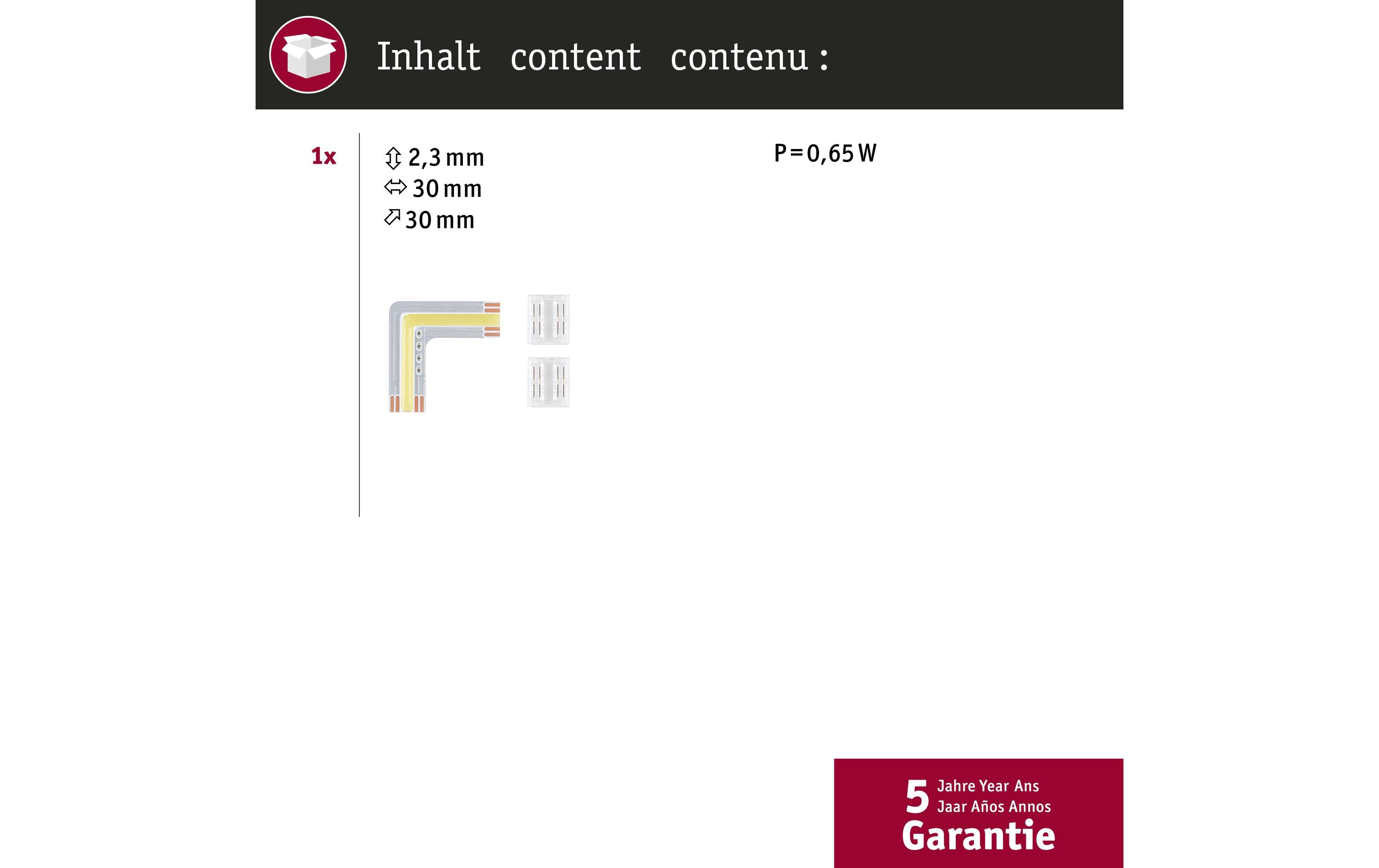 Paulmann MaxLED 1000 LED Strip Full-Line COB Edge