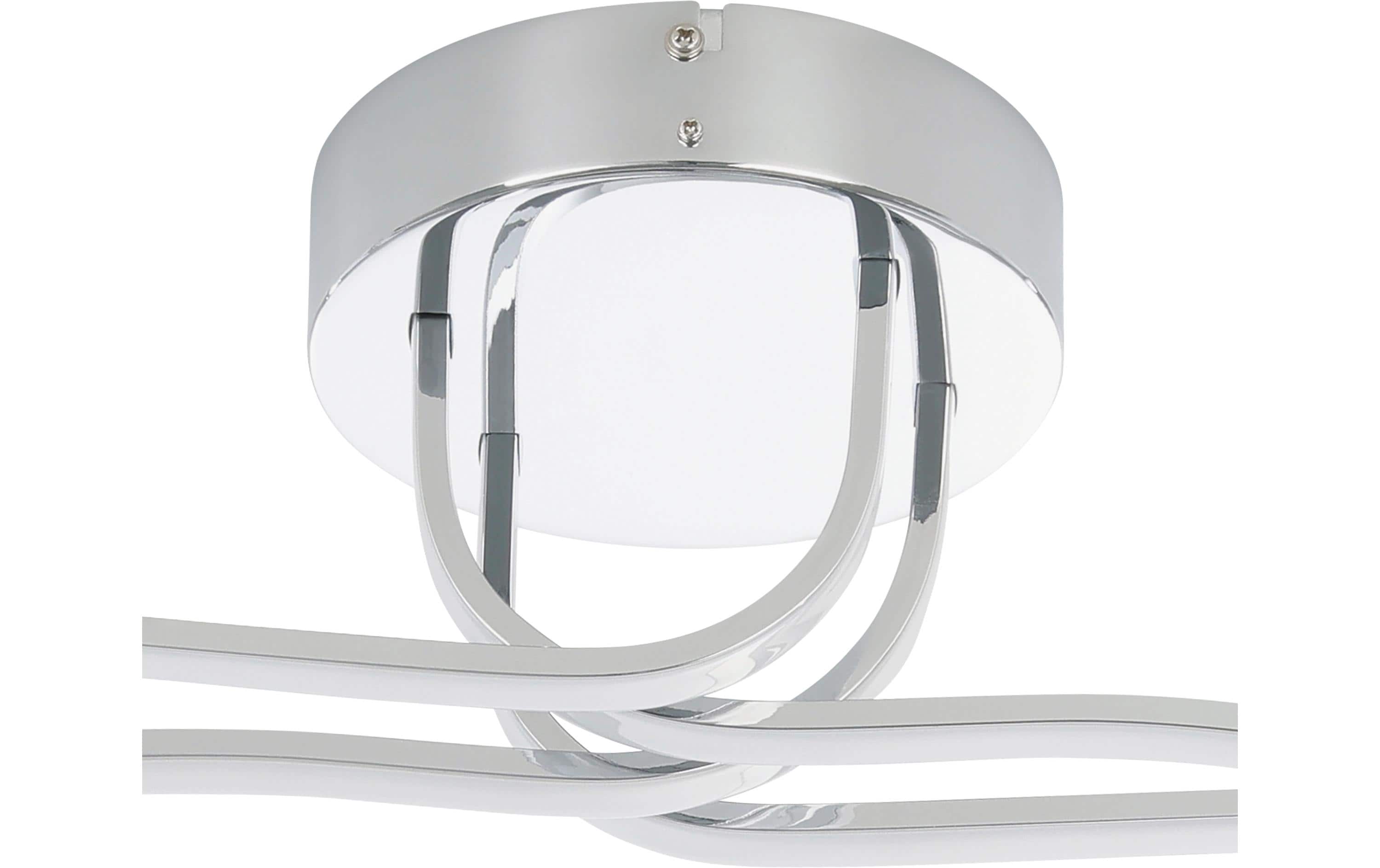 EGLO Leuchten Wand-/Deckenleuchte RONCADE LED 37W 3000K Silber EGLO Leuchten Wand-/Deckenleuchte RONCADE LED 37W 3000K Silber