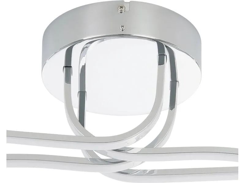 EGLO Leuchten Wand-/Deckenleuchte RONCADE LED 37W 3000K Silber EGLO Leuchten Wand-/Deckenleuchte RONCADE LED 37W 3000K Silber