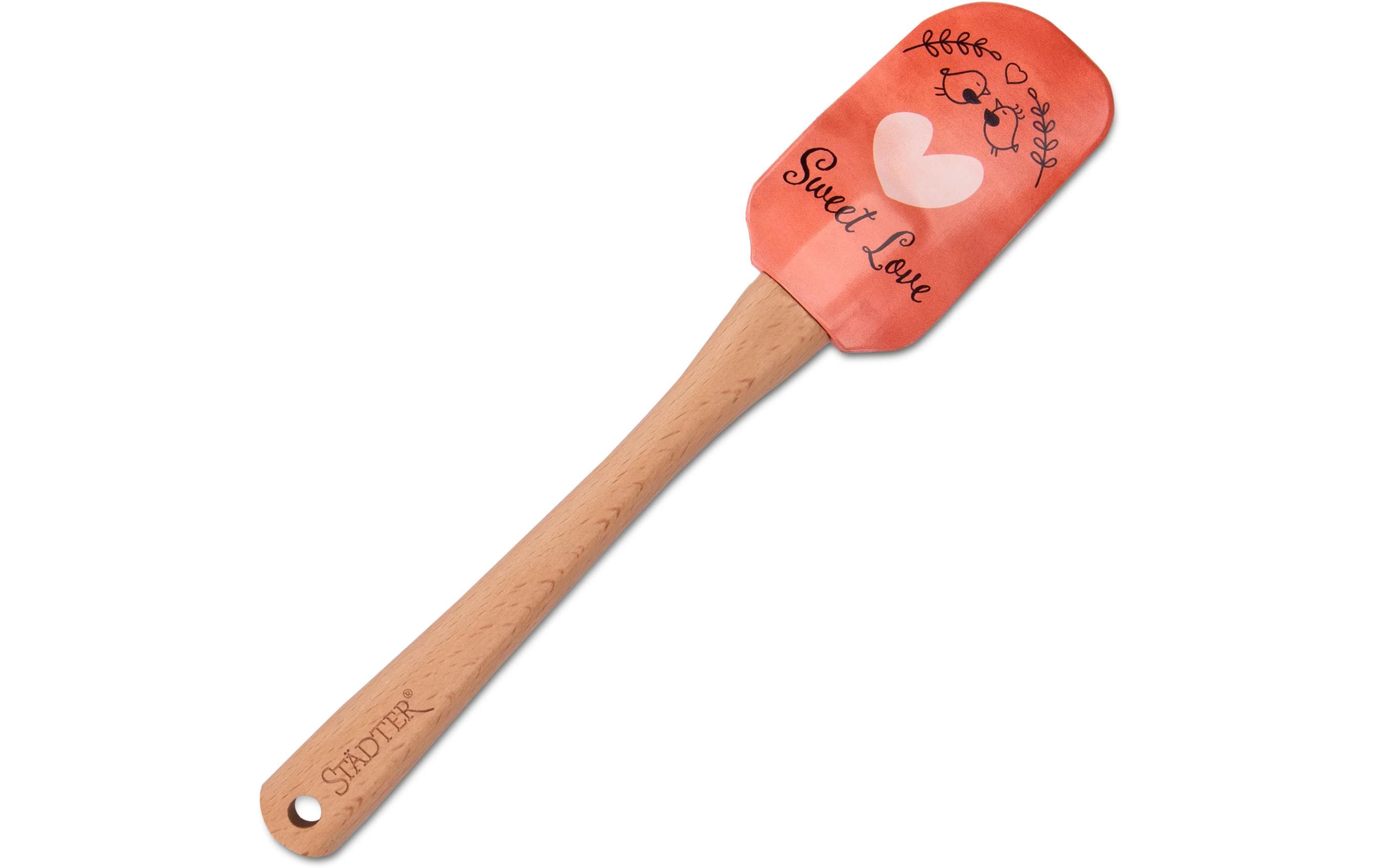 Städter Teigschaber Sweet Love Mehrfarbig, 25 cm