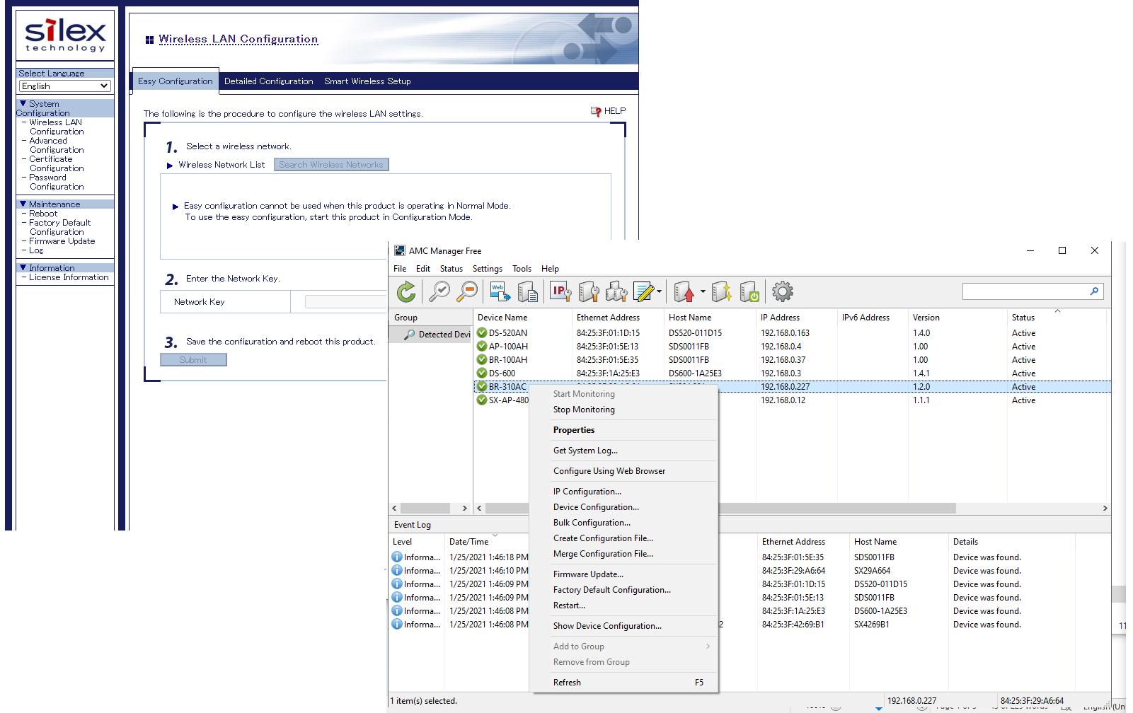 Silex WLAN-Bridge BR-500AC Silex WLAN-Bridge BR-500AC