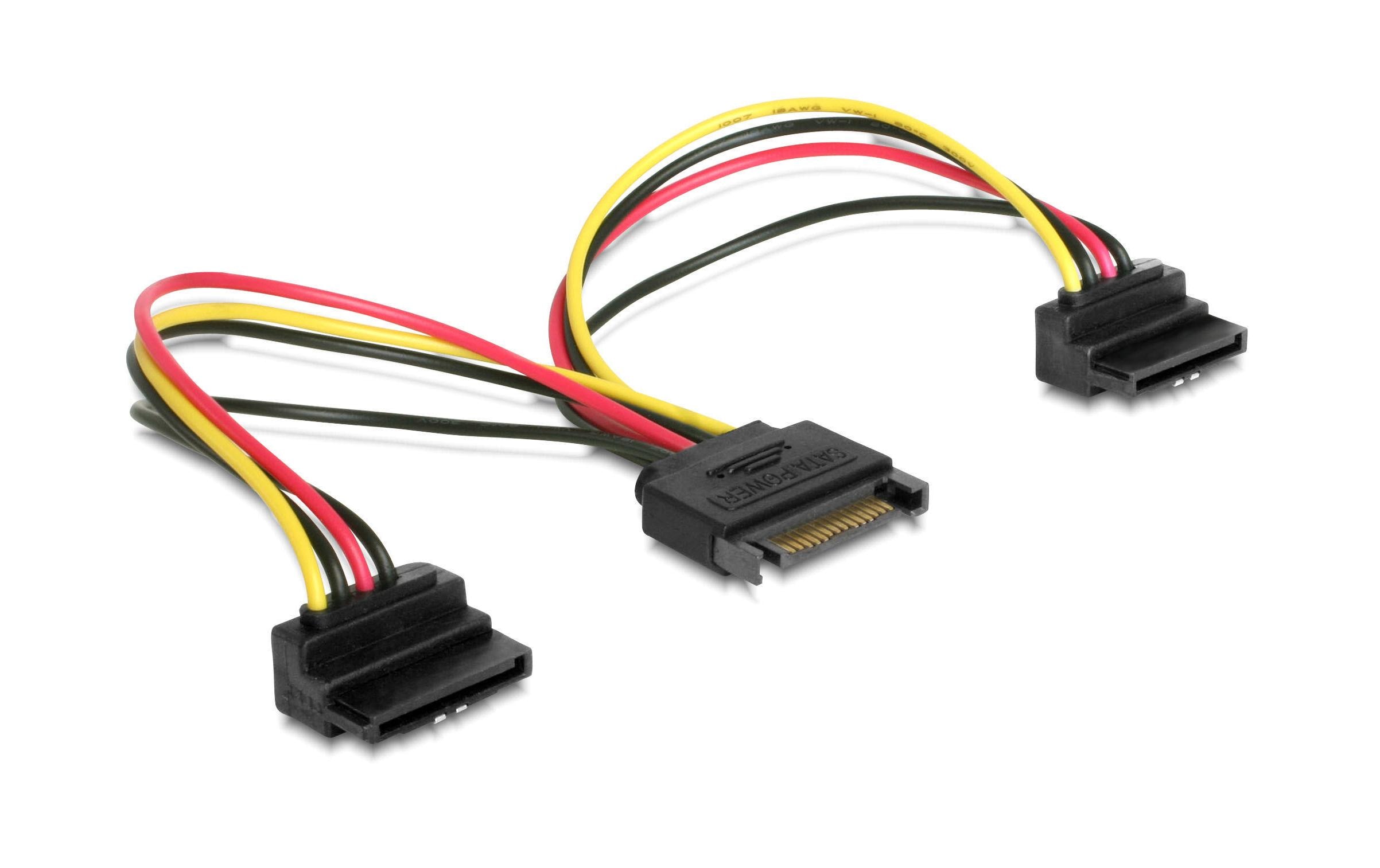 Delock Y-Stromkabel SATA - 2x SATA 15 cm