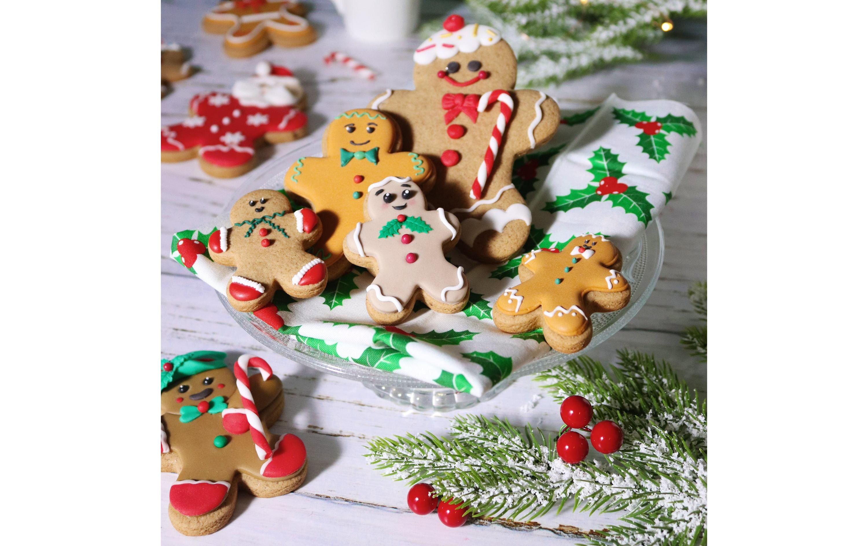 PME Guetzli-Ausstecher Lebkuchenmann 3 Stück, Rot