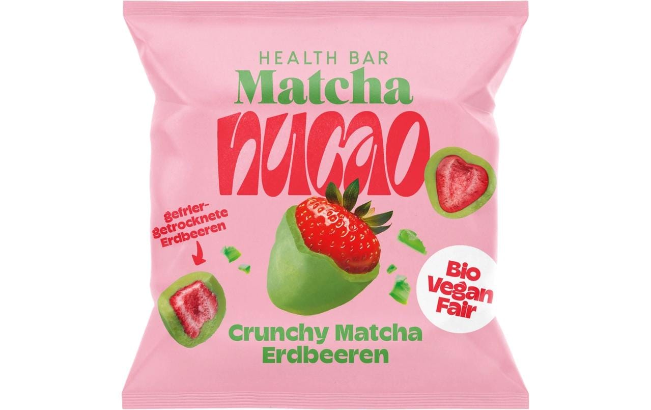Nucao Crunchy Matcha Strawberries 50 g
