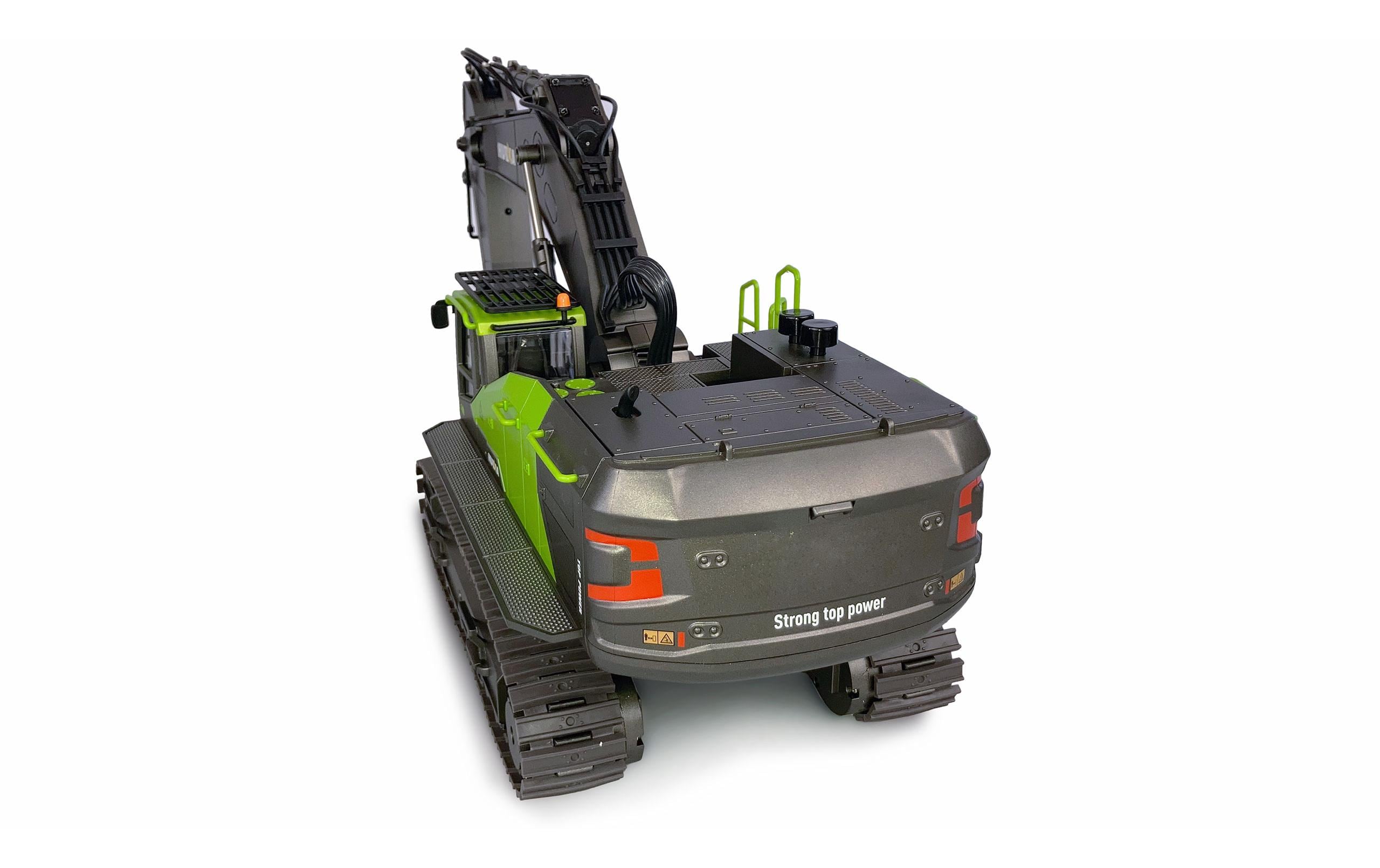 Amewi Raupenbagger ACV730 V3 Grün, RTR, 1:14