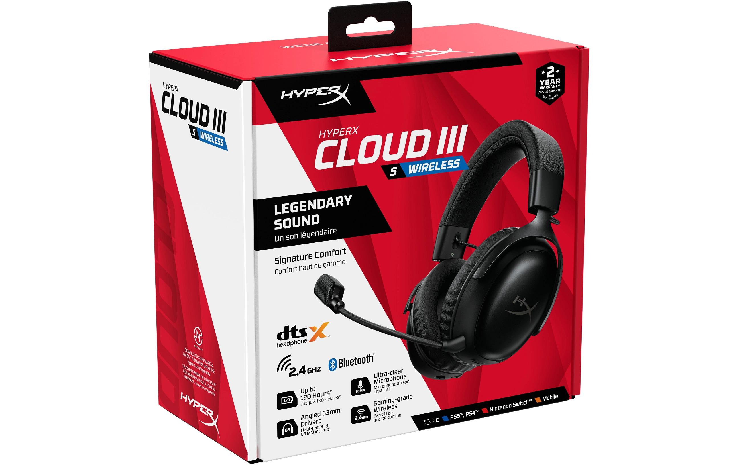HyperX Headset HyperX Cloud III S Schwarz