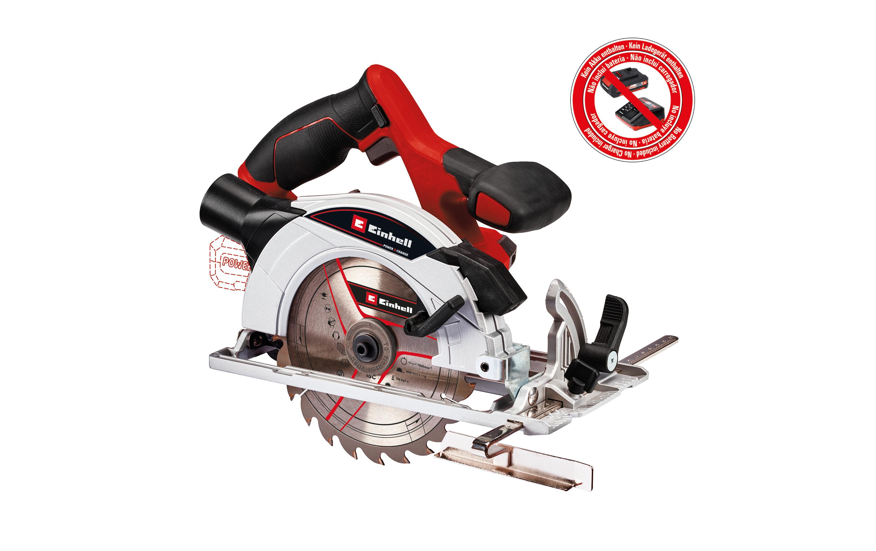 Einhell Akku-Handkreissäge TE-CS 18/165-1 Li Solo