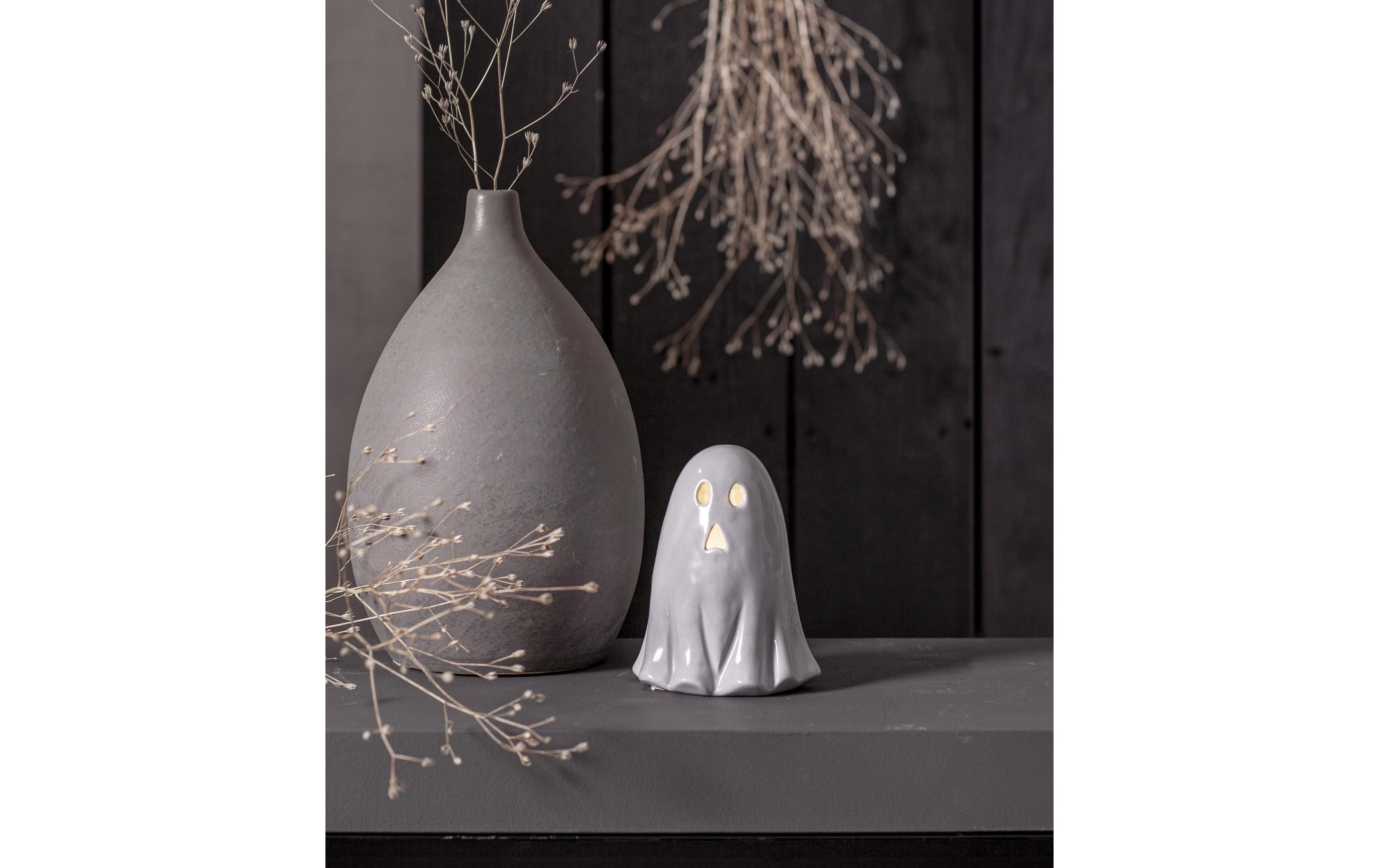 Star Trading Tischdekoration Boo Grau