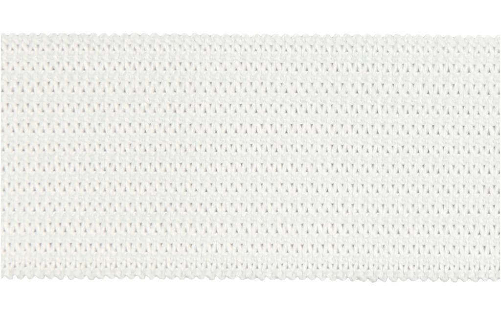 Creativ Company Elastikband 25 m, Weiss