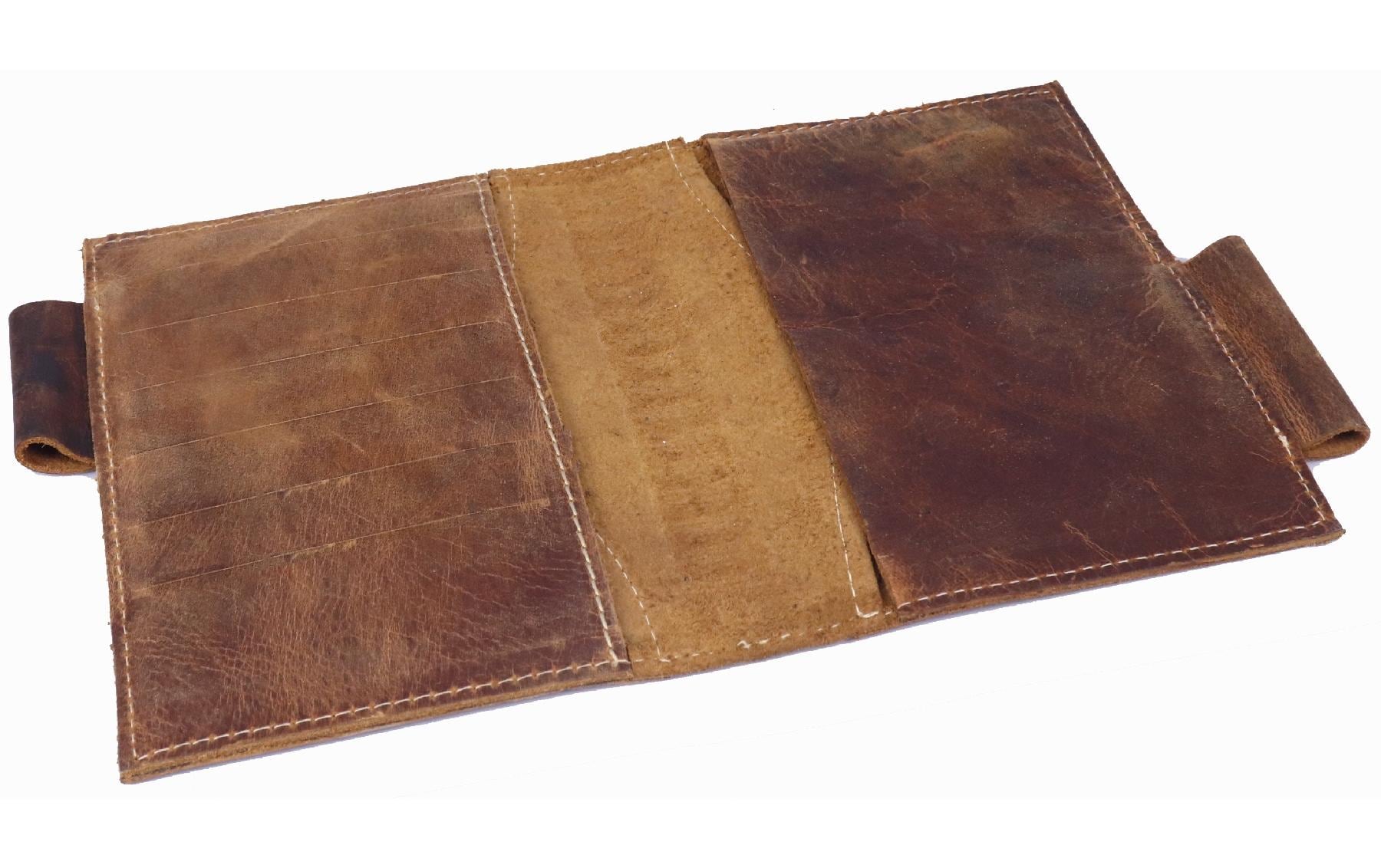 Alpenleder Notizbuch Schiller A5, liniert, Wild Camel