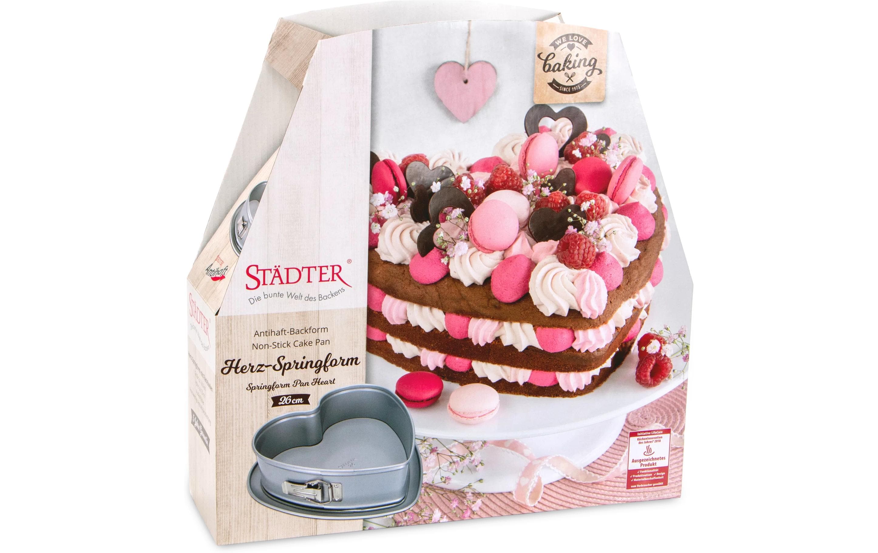 Städter Springform Herz 26 cm
