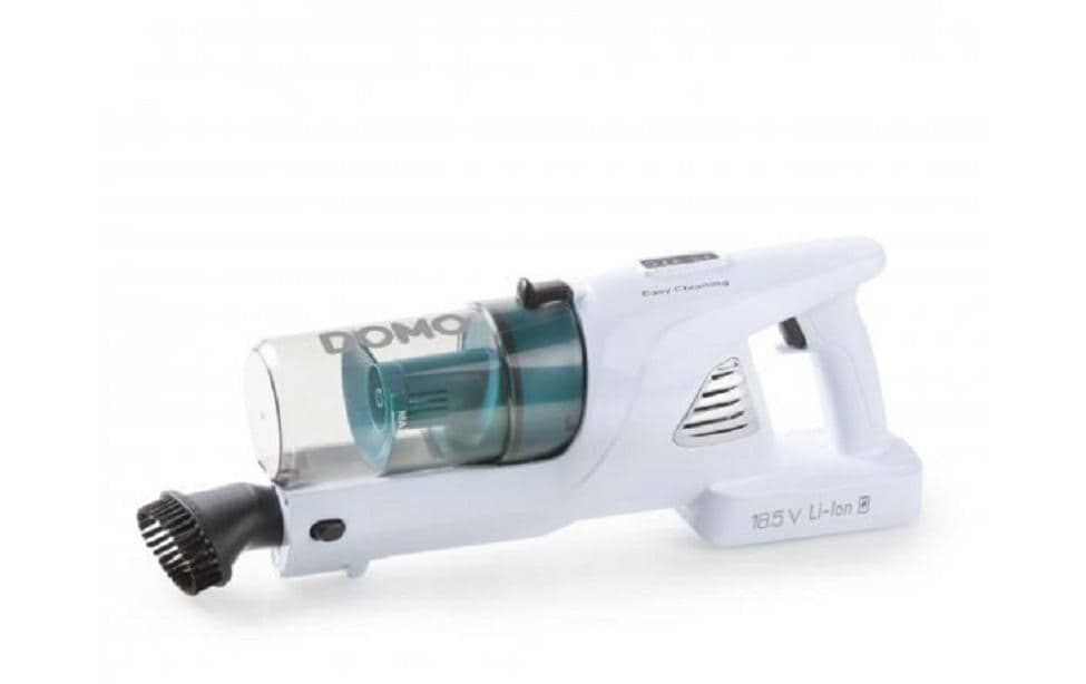 Domo Akku-Hand- und Stielsauger DO233SV Blau/Weiss