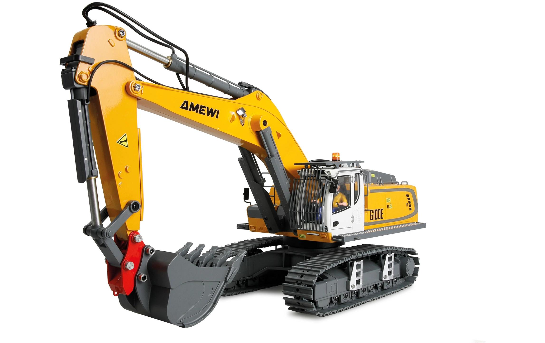 Amewi G100E Vollmetall Bagger 1:18 RTR Amewi G100E Vollmetall Bagger 1:18 RTR