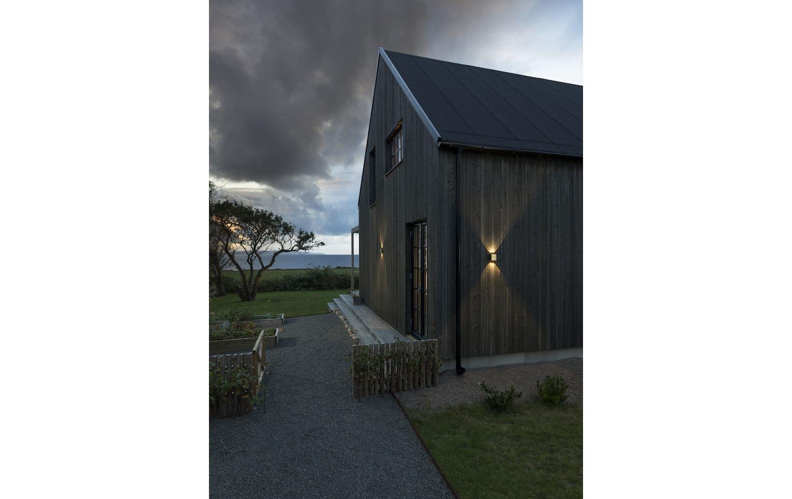 Konstsmide Wandleuchte Chieri, 3000K, 4W, Anthrazit