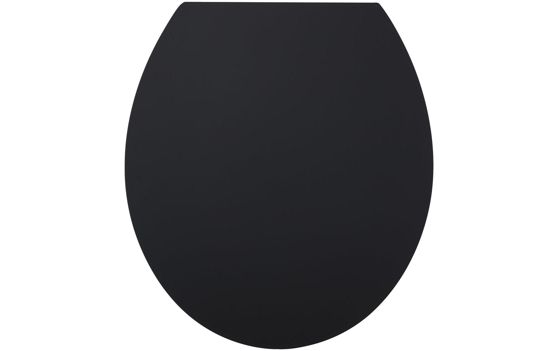 diaqua® Toilettensitz Hollywood Slow Down Schwarz