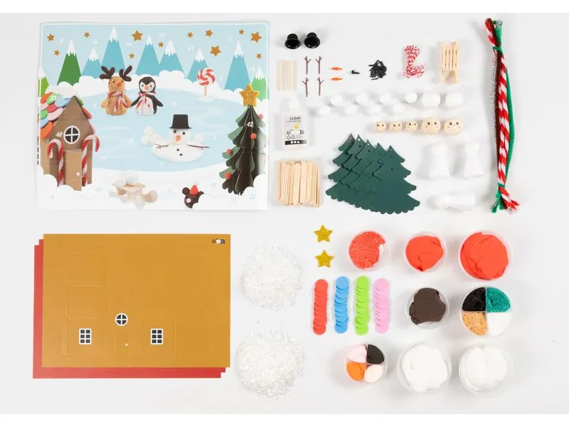 Creativ Company Adventskalender Bastelprojekte Modellieren