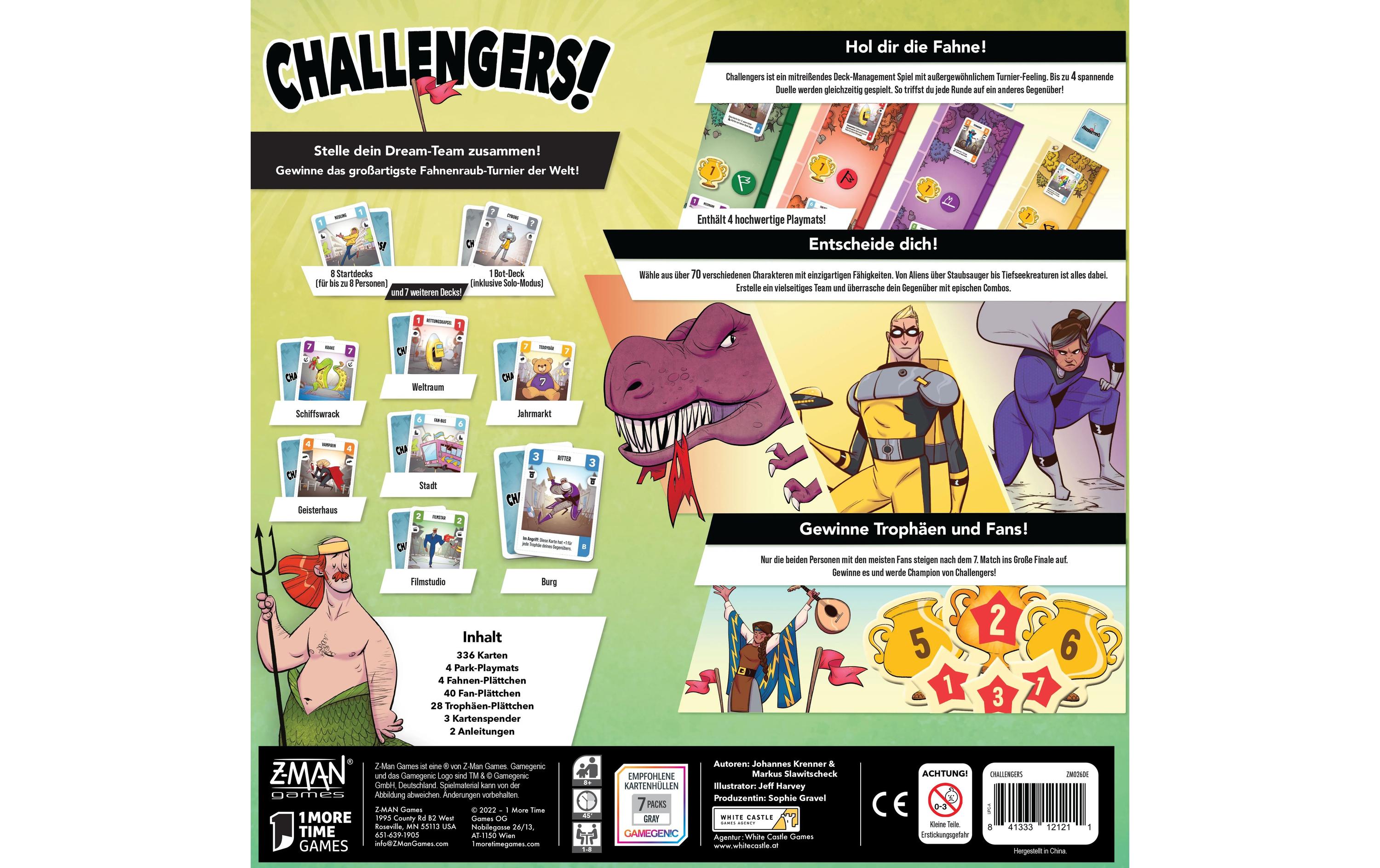 Asmodée Kennerspiel Challengers! -DE-