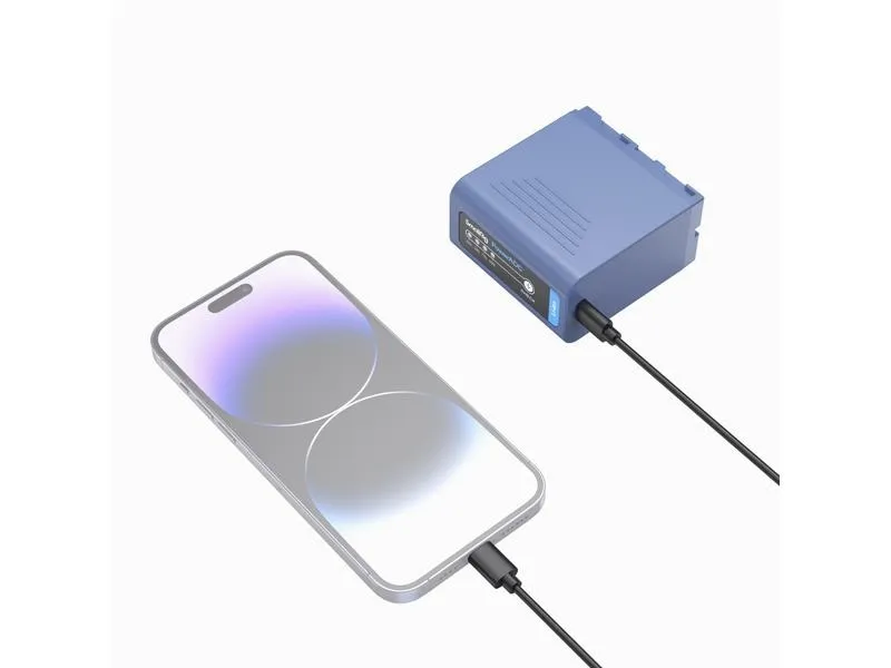 Smallrig Digitalkamera-Akku NP-F970 USB-C