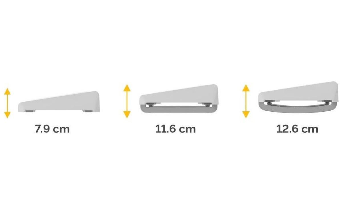 Fellowes Fussstütze Breyta Weiss