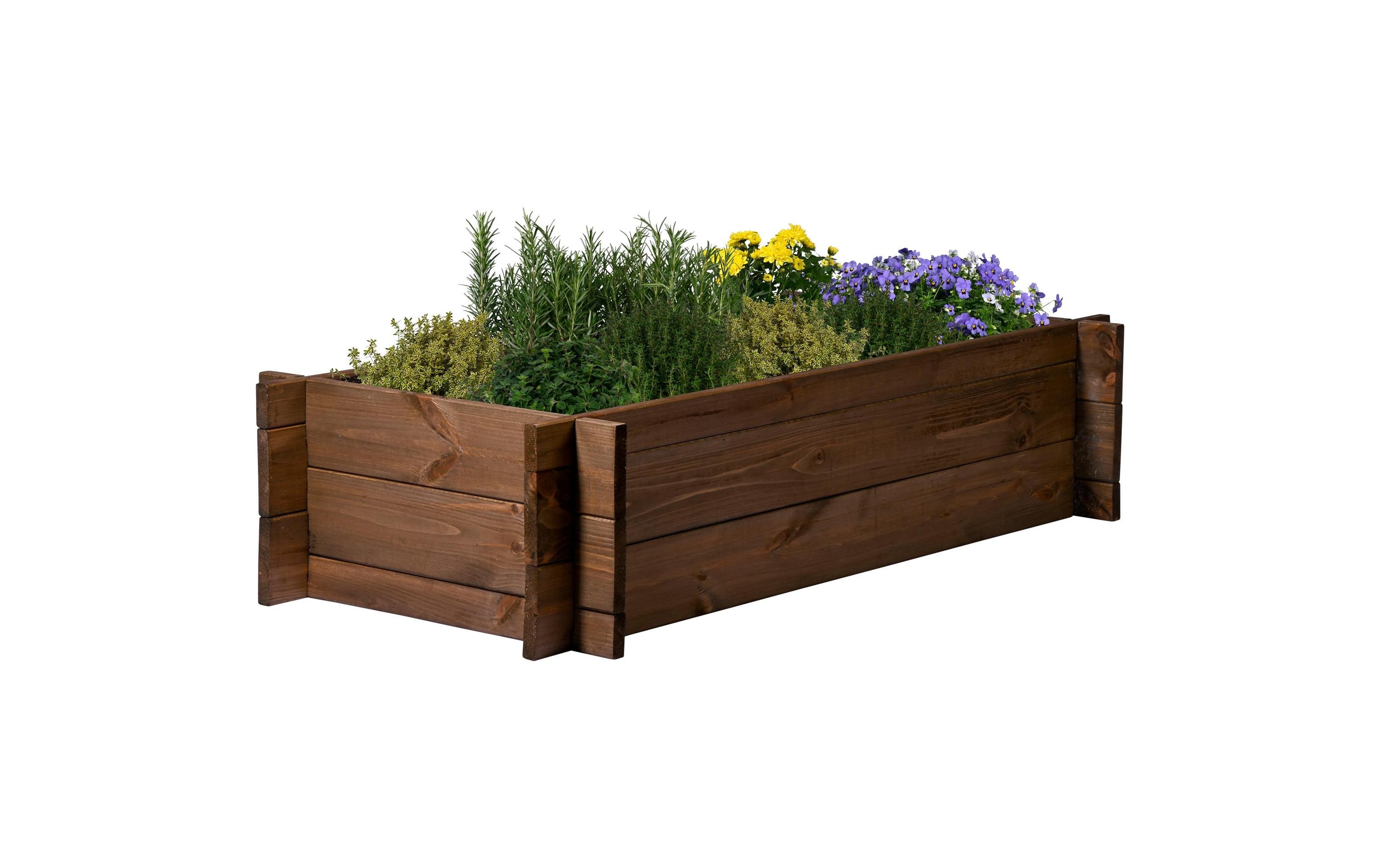 dobar Hochbeet Steck Massivholz dobar Hochbeet Steck Massivholz