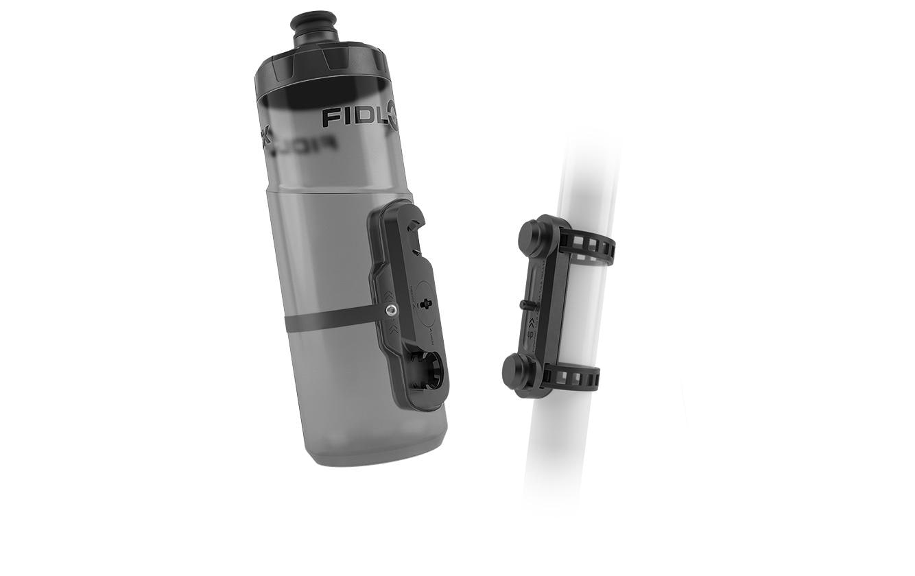 FIDLOCK Bidon Twist 0.6 l, Grau Universal-Halterung FIDLOCK Bidon Twist 0.6 l, Grau Universal-Halterung
