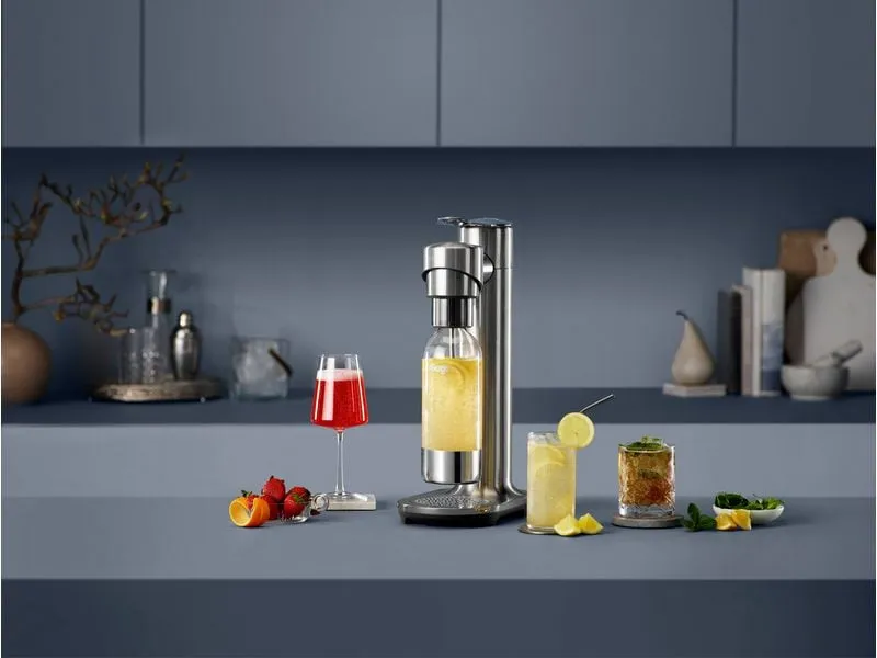 Sage Wassersprudler the InFizz Fusion Brushed Stainless Steal