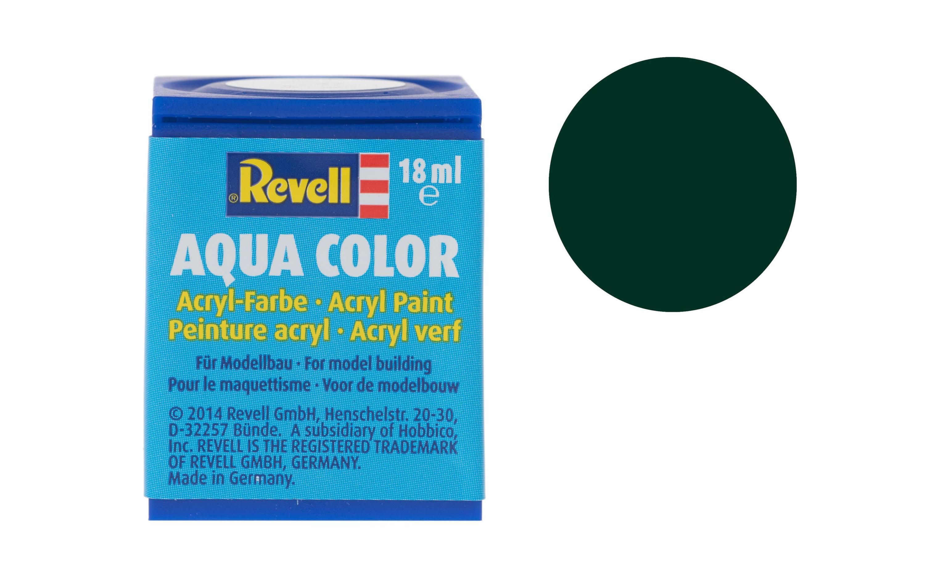Revell Acrylfarbe 36 140 schwarzgrün matt