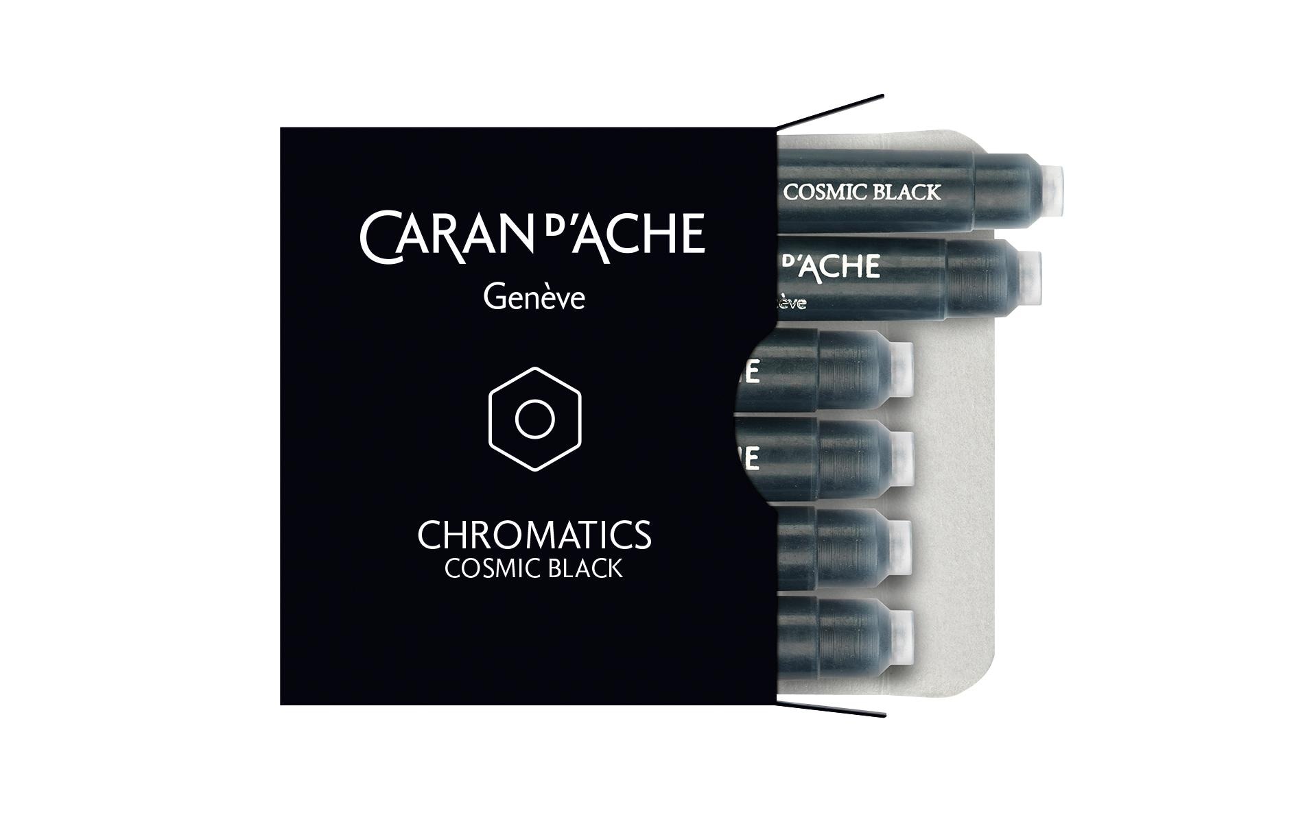 Caran d'Ache Tintenpatrone Schwarz, 6 Stück Caran d'Ache Tintenpatrone Schwarz, 6 Stück