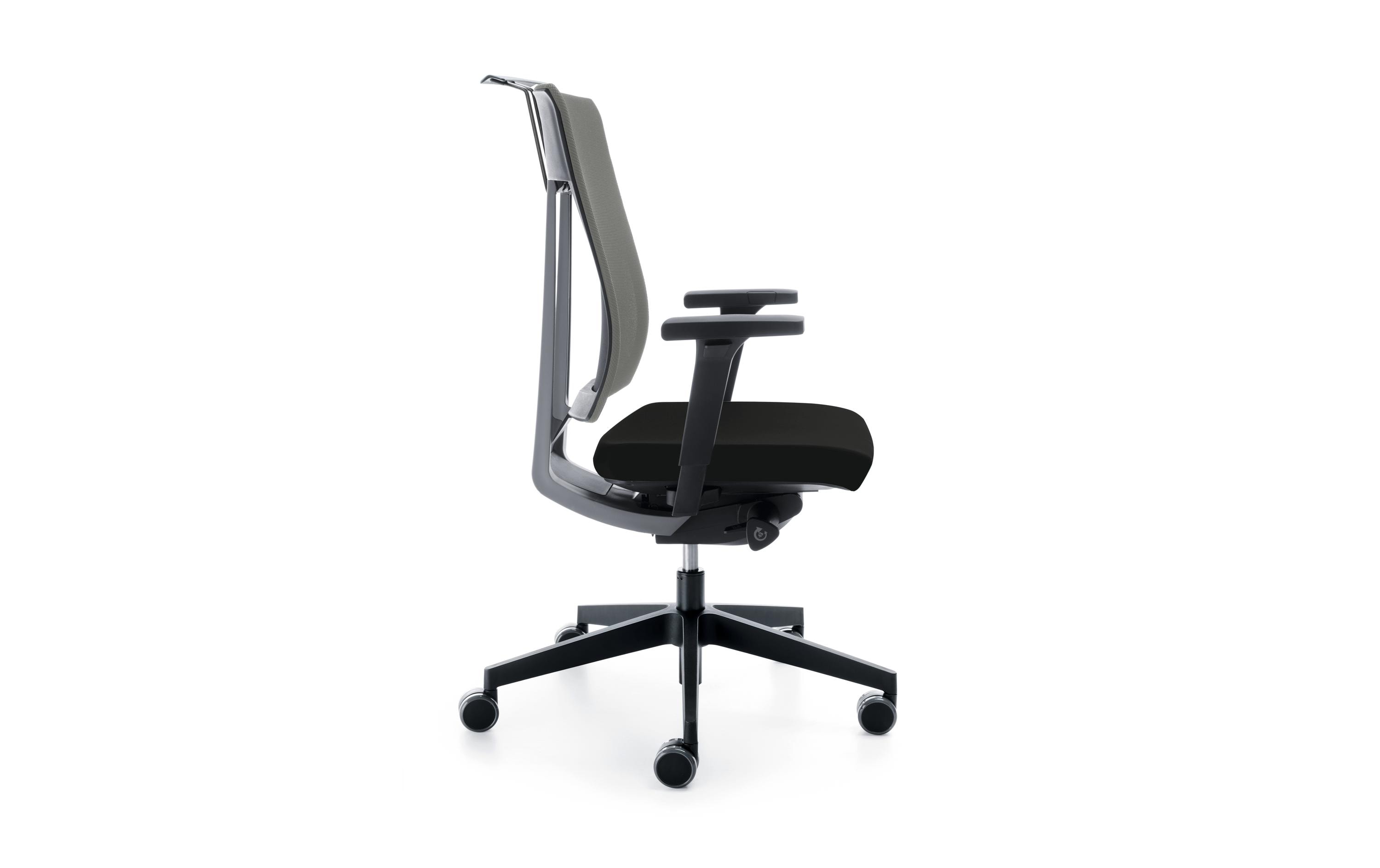 Profim Bürostuhl Xenon Net 100S mit Netzrücken Dunkelgrau Profim Bürostuhl Xenon Net 100S mit Netzrücken Dunkelgrau