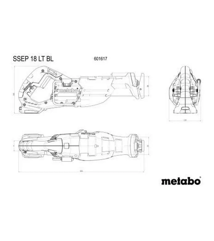 Metabo Akku-Säbelsäge SSEP 18 LT BL Solo