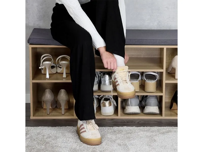 Kesper Schuhregal 103 x 48 cm, Keine Angabe/Beige/Braun Kesper Schuhregal 103 x 48 cm, Keine Angabe/Beige/Braun