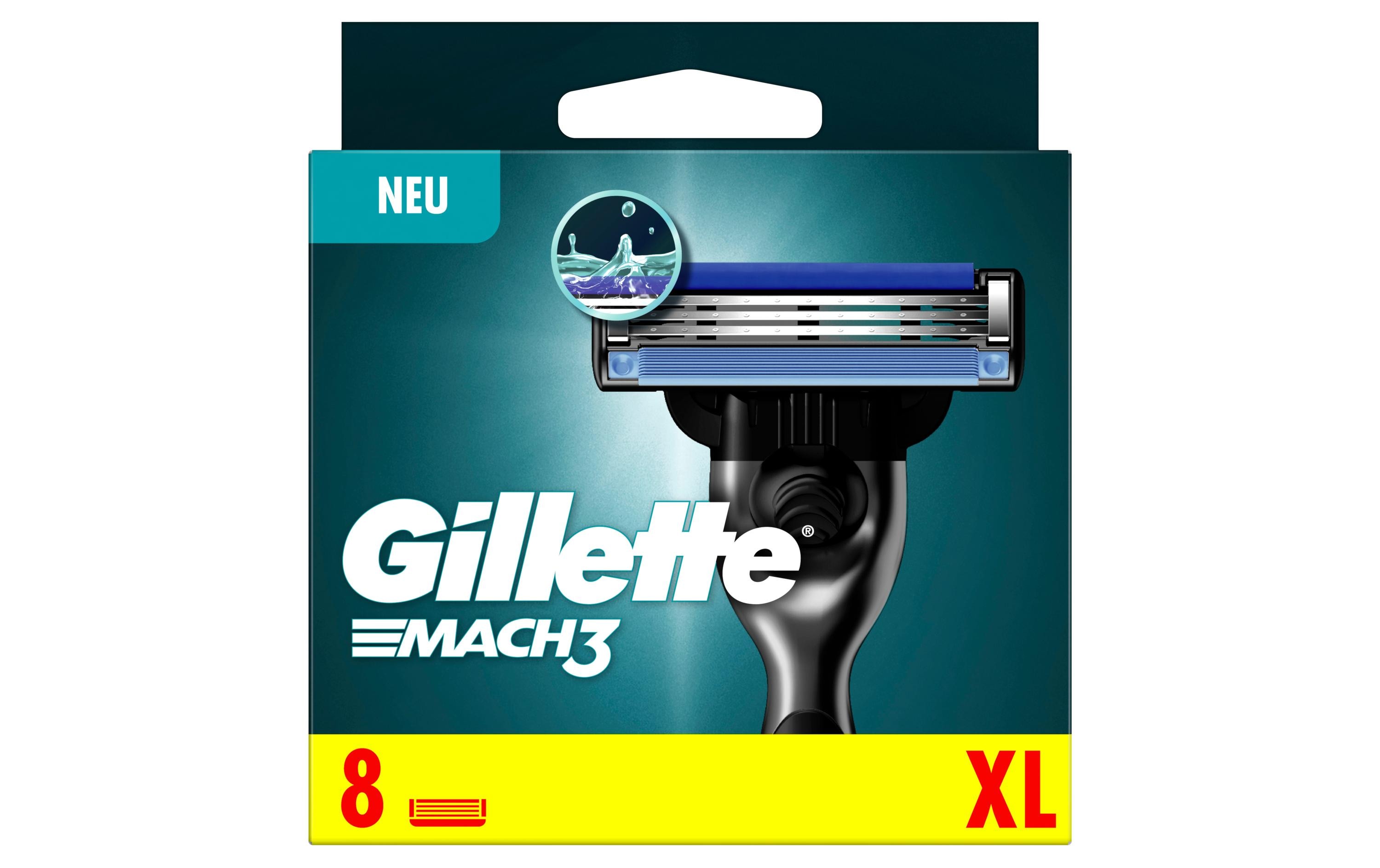 Gillette Rasierklingen Mach3 8 Stück