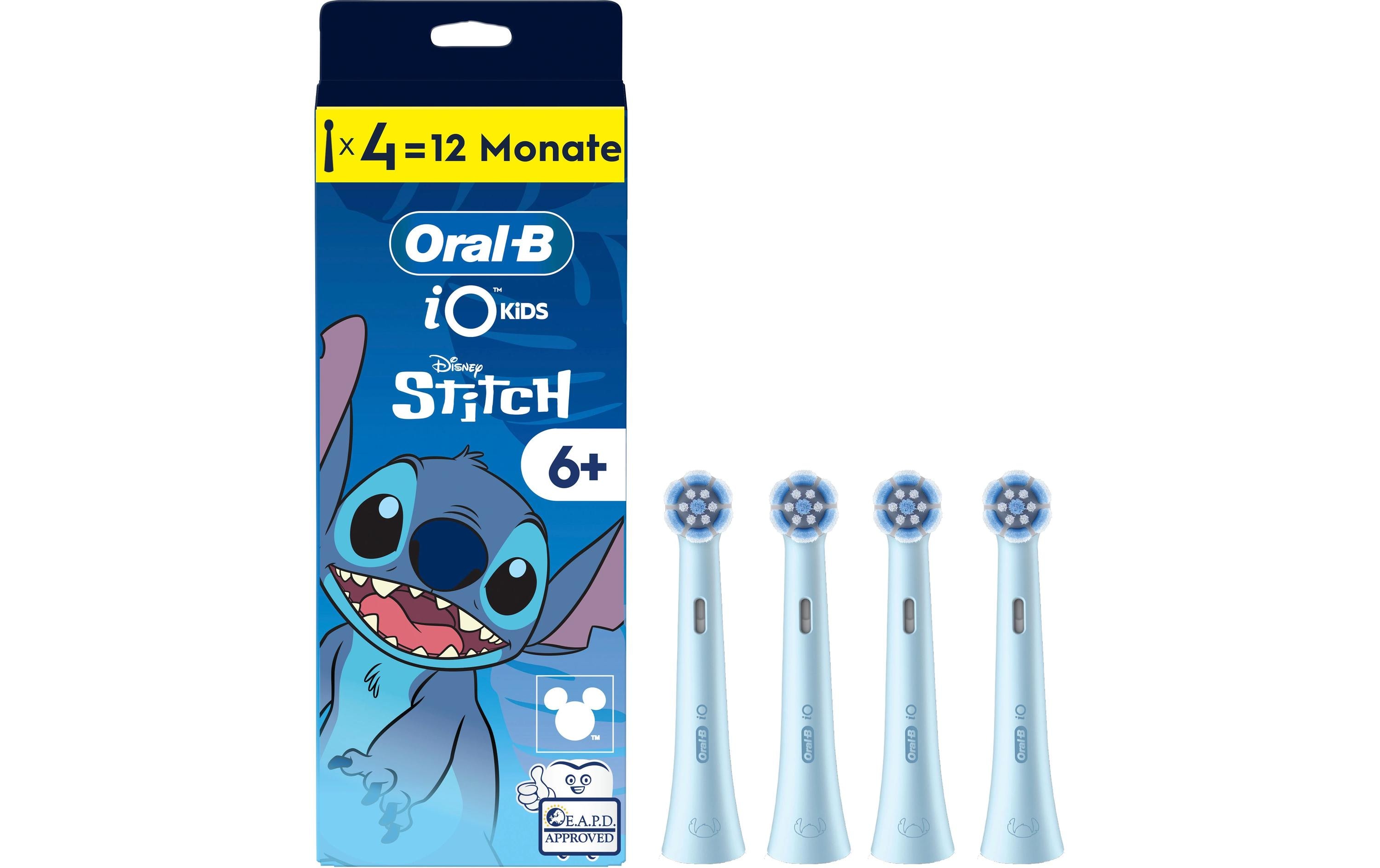 Oral-B Zahnbürstenkopf iO Kids Stitch 4 Stück