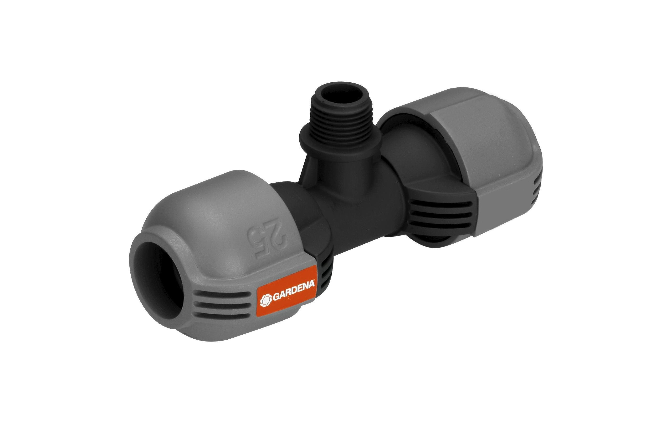 GARDENA T-Stück 2786, 25 mm x 1/2-Aussengewinde GARDENA T-Stück 2786, 25 mm x 1/2-Aussengewinde