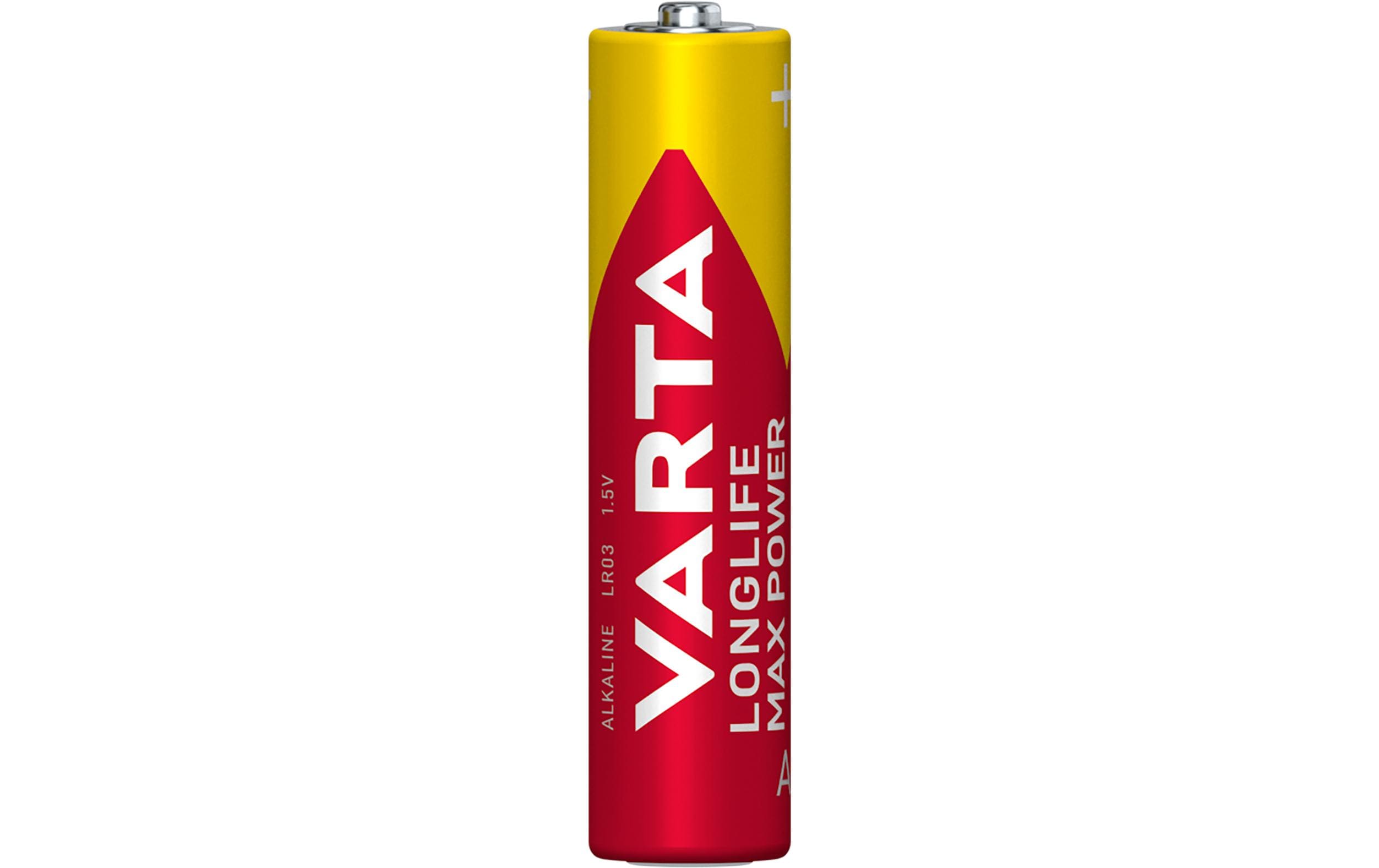 Varta Batterie Longlife Max Power AAA , 12 Stück