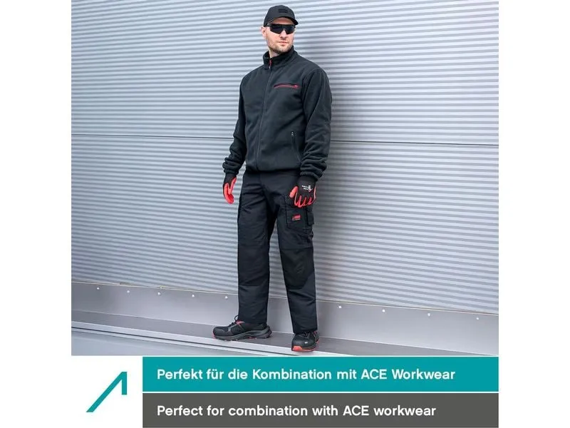 ACE ACE Constructor Herren-Arbeitshose lang Schwarz 46 ACE ACE Constructor Herren-Arbeitshose lang Schwarz 46