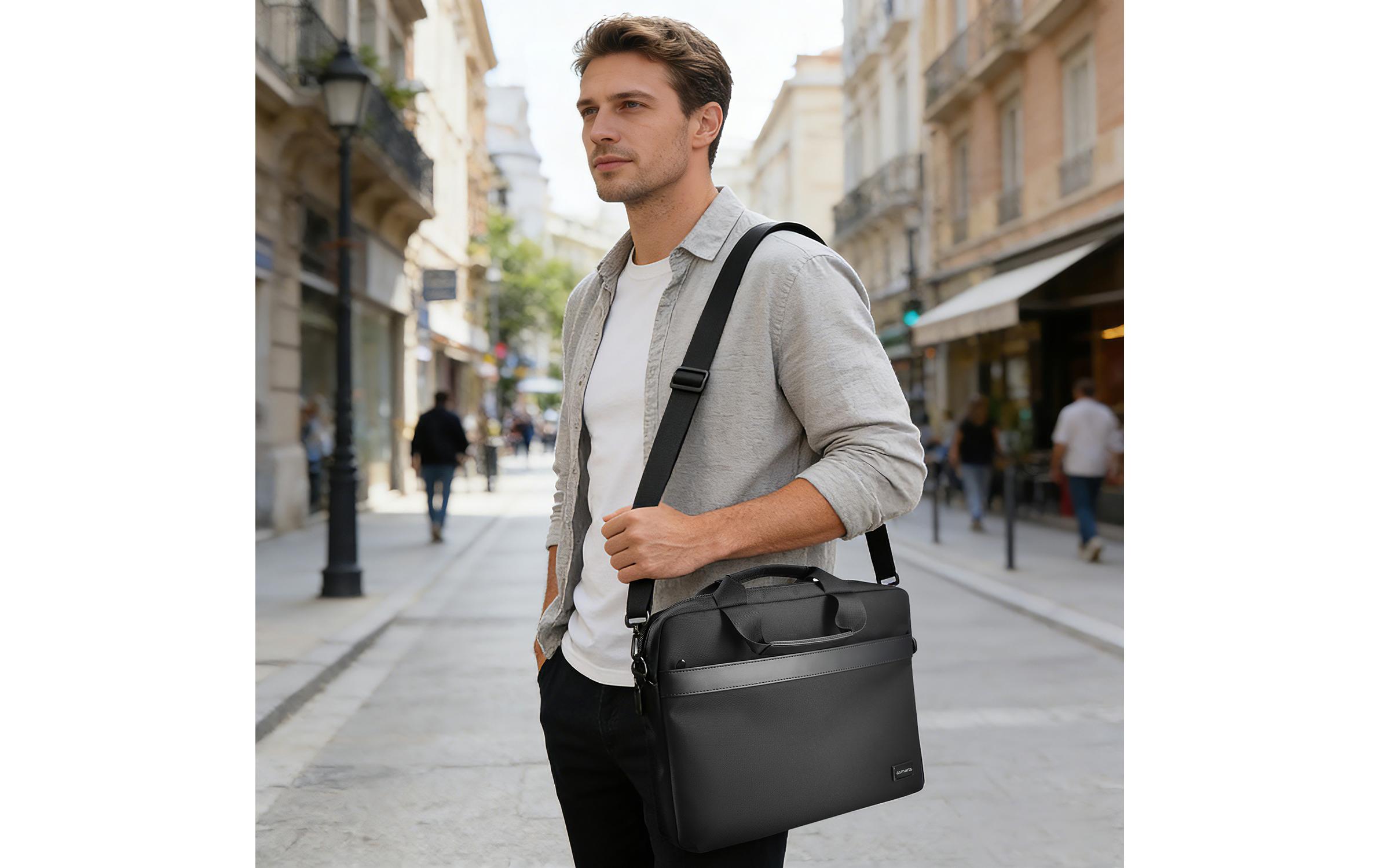 4smarts Notebooktasche Target Eco Slim 16
