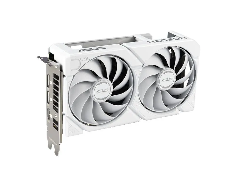 ASUS Grafikkarte Dual Radeon RX9060XT 16G Weiss ASUS Grafikkarte Dual Radeon RX9060XT 16G Weiss